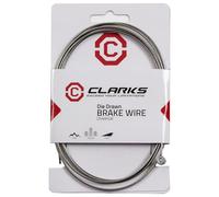 Clarks Cycle Systems Die Drawn Stainless Steel Barrel MTB Brake Cable, Silver, 1.5mm x 1500mm