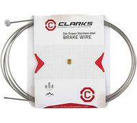 Clarks Cycle Systems Die Drawn Stainless Steel Barrel MTB Brake Cable, Silver, 1.5mm x 1500mm