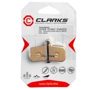 Clarks Cycle Systems Disc Brake Pads, Compatible with Clarks M4 & Shimano XTR, Deore XT, SLX, Saint, Zee, Semi-Metallic Pad Compound