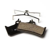 Clarks Organic VX Brake Disc Pads - Pair of Organic Disc Brake Pads Compatible with Hope Mono 4 and Hope Mono 5 Bikes, Black