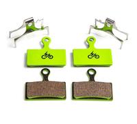 Clarks Shimano Xtr M985/xt M785/slx M666/deore M615/alfine/m1-m2-m3 Disc Brake Pads Green
