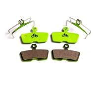 Clarks Cycle Systems EVRS858 E-Bike Disc Brake Pads, Compatible with AVID Code, Code-R & Shimano XT M755, MT756, 2 Pairs (4pcs)