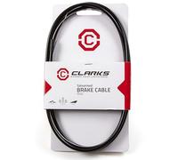 Clarks Cycle Systems Galvanised Road/MTB Brake Inner & Outer Cable Kit, Black, Single Cable, Rear Brake