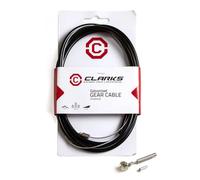 Clarks Cycle Systems Galvanised Steel Gear Cable Kit, Black, Compatible with Sturmey Archer Hub Gear Systems