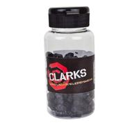 Clarks Cycle Systems Inner Bicycle Cable Donuts, Black, Pot of 200, Brake Cable