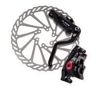 Clarks M3 Front & Rear Hydraulic Disc Brake Set - 2 Piston Hydraulic Brake System - 160mm Complete Brake Set Compatible with MTB and Hybrid Bikes