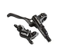 Clarks Disc Brake Set M4 - Hydraulic, 4-Piston Front & Rear with 180/160mm Rotors - Black