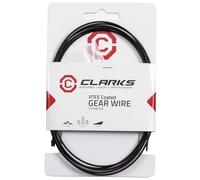 Clarks Cycle Systems Stainless Steel Road/MTB PTFE Coated Gear Inner Cable, Black, 1.1mm x 2275mm
