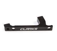 Clarks Cycle Systems Standard Disc Brake Caliper Adaptor Mounting Bracket, Black, Post Mount, Front - 180mm