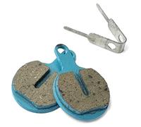 Clarks Organic VX Disc Pads - Pair of Green Organic Disc Brake Pads Compatible with Tektro Lyra and Tektro Iox Bikes