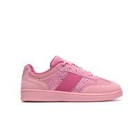 Clarks CypressLace O. Pink Sparkle Trainers | Size: 4-Wide Fit Clarks Pink 4-Wide Fit