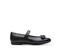 Clarks Dance Beam Kid Black Mary Jane, Riptape, School Shoes | Size: 9-Standard Fit Clarks Black 9-Standard Fit