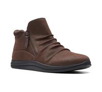 Clarks, Dark Brown Synthetic, 9 US Wide