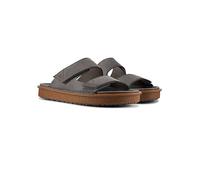 Clarks Dark Grey Lea Litton Strap Sandals Grey