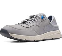 Clarks Davis Low Sneaker, Grey Combi, 8 Medium