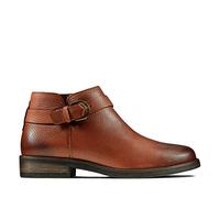 Clarks Demi Tone Leather Boots In Standard Fit Size 4