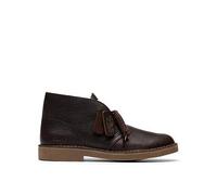 CLARKS Men's Desert Boot Evo Dark Brown Leather U26CL07 26183363, Dark Brown Lea, 9 UK