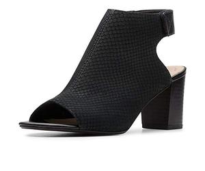 Clarks Deva Bell, Women’s Slingback, Black (Black Nubuck Black Nubuck), 6.5 UK (40 EU)