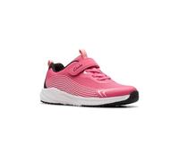 Clarks Deyes Dash Bu Pink Kids Girls Trainers 8497-27G