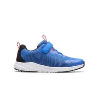 Clarks Deyes Dash Youth Blue Synthetic Trainers | Size: 5-Wide Fit Clarks Blue 5-Wide Fit