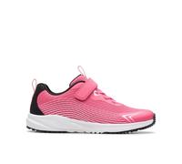 Clarks Deyes Dash Youth Pink Synthetic Trainers, Riptape | Size: 5-Wide Fit Clarks Pink 5-Wide Fit