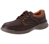 Clarks Men's Donaway Edge Oxford, Brown Leather, 7.5 UK