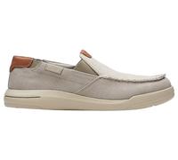 Clarks Men's Driftlite Step Loafer Flat, Light Grey Combi, 8 UK