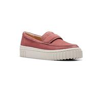Clarks Dusty Rose Nubuck Mayhill Cove Shoes Rose