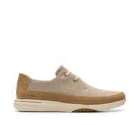 Clarks Easeway Lace Mens Sand Combi, 6.5