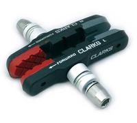 Clarks Elite MTB/Hybrid Brake Pads Integral Block W/Triple Compound Insert Pads, 72 mm