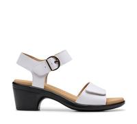 Clarks Emily 2 Amanda Women's White Leather, 9
