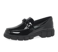 Clarks Evyn Walk K Girls School Shoes 1.5 Black Patent
