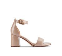Clarks Women's Ezoria Mae Sandal, Sand Patent, 3 UK