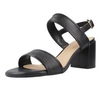 Clarks Women's Ezoria Sling Sandal, Black Interest, 4 UK