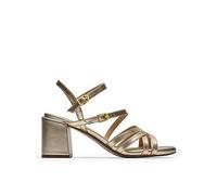Clarks Ezoria Strap Sandals, Gold, Size 4, Women Gold