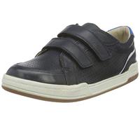 Clarks Boy's Fawn Solo Sneaker, Navy Leather, 12.5 UK Child