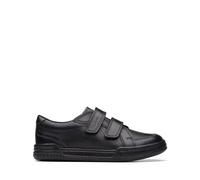 Clarks Fawn Strap Older Leather Shoes in Black Standard Fit Size 1.5