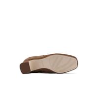 Clarks Fernie Zip Womens Walnut Suede, 5