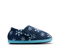 Clarks Fluffy Snug Kid Navy Slippers, Riptape in Blue | Size: 12-Standard Fit Clarks Blue 12-Standard Fit