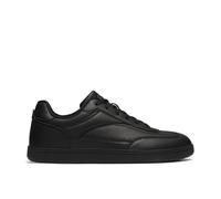 Clarks Mens Fosse Cup Black/Black Trainers,Lace Up