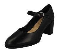Ladies Clarks Mary Jane Court Shoes - Freva55 Strap