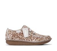 Clarks Funny Dream Brown multi Womens lacing shoes 2767-84D in a Plain Leather in Size 5