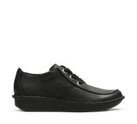 Clarks Funny Dream Black Womens lacing shoes 0663-94D in a Plain Leather in Size 3