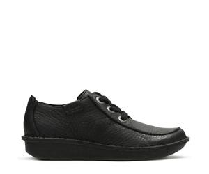 Clarks Funny Dream Shoe BLACK LEATHER SIZE 3