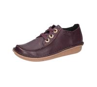 Clarks Funny Dream Womens Wine Leather, 4