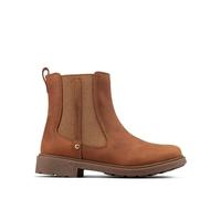 Clarks Girl's Astrol Orin K Chelsea Boot, Tan Leather, 10 UK Child