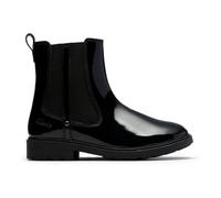 Clarks Girls Astrol Orin Kid Black Patent Ankle Boots,Chelsea Boots