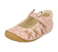 Clarks Girls Clarks Disney's Bambi Detailed Shoes Tiny Deer T - Pink - UK 5 Infant - G