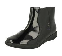 Clarks Girls Clarks Rainbow Detailed Ankle Boots Etch Glow - Black - UK 8 Child - F