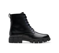 Clarks Girls Evyn Top Youth Black Ankle Boots